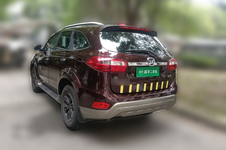 Used JMC Yusheng S350 2016 2.0T Automatic 4x4 Gasoline Luxury Version with Sunroof 7 Seats Rear Left 45 Deg