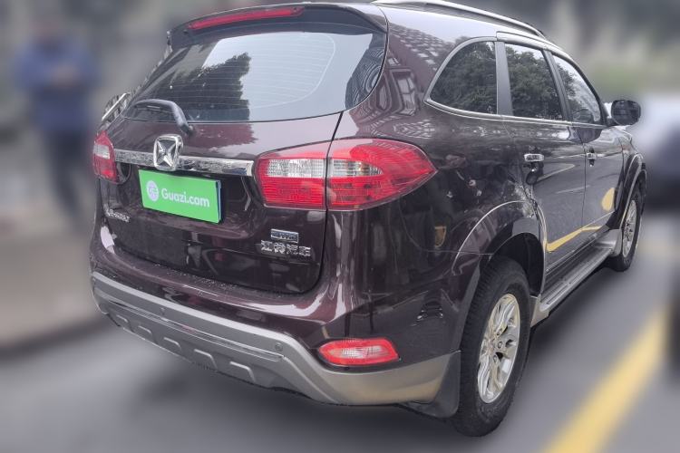 Used JMC Yusheng S350 2016 2.0T Automatic All-Wheel Drive Gasoline Luxury Version with Sunroof 5 Seats Rear Right 45 Deg