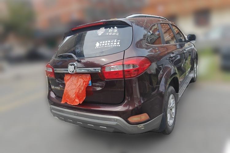 Used JMC Yusheng S350 2016 2.0T Automatic 2WD Gasoline Luxury Version with Sunroof 7 Seats Rear Right 45 Deg