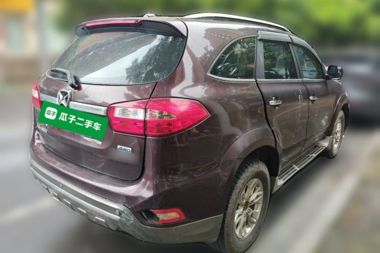 Used JMC Yusheng S350 2016 2.0T Automatic All-Wheel Drive Gasoline Luxury Version with Sunroof 5 Seats Rear Right 45 Deg