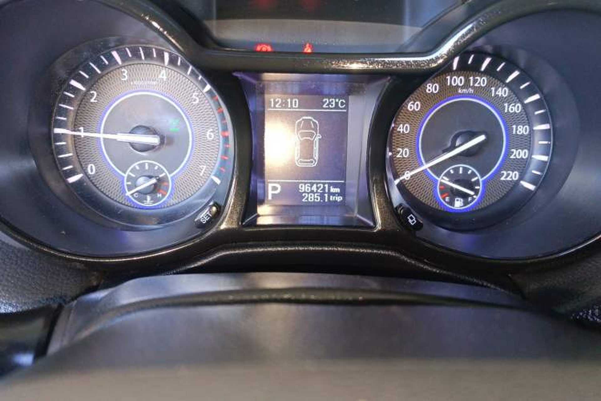 Used JMC Yusheng S350 2016 2.0T Automatic All-Wheel Drive Gasoline Ultra-Luxury 5-Seater Odometer Close Up