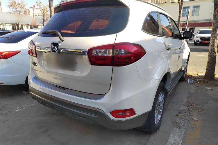Used JMC Yusheng S350 2016 2.0T Automatic Two-Wheel Drive Gasoline Luxury Version with Sunroof 5 Seats Exterior 3