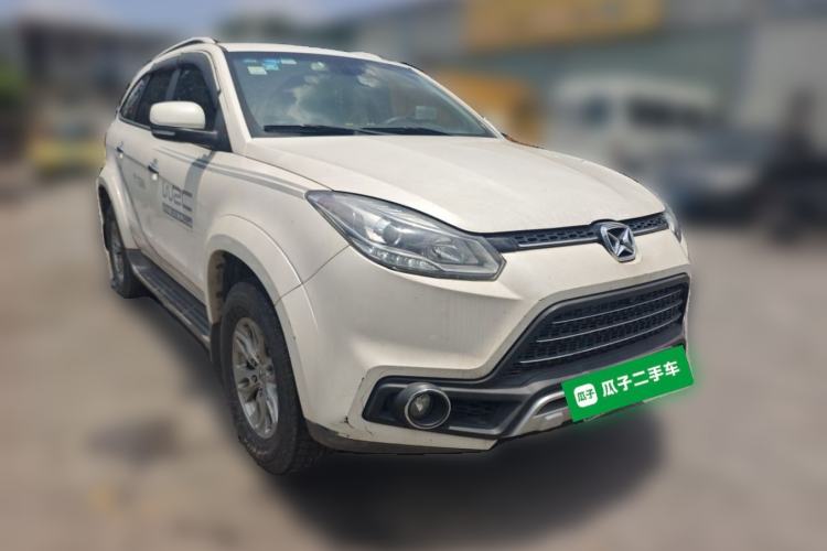Used JMC Yusheng S350 2016 2.0T Automatic 2WD Gasoline Luxury Version with Sunroof 7 Seats Front Right 45 Deg