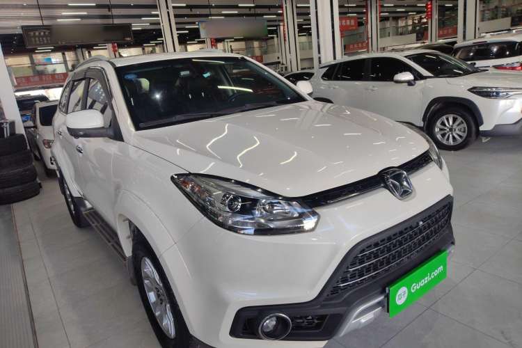 Used JMC Yusheng S350 2016 2.0T Automatic 4x4 Gasoline Luxury Version with Sunroof 7 Seats Front Right 45 Deg
