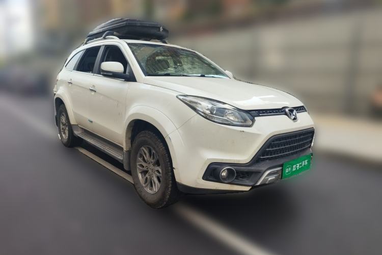 Used JMC Yusheng S350 2016 2.0T Manual 4x4 Gasoline Luxury Version with Sunroof 7 Seats Front Right 45 Deg