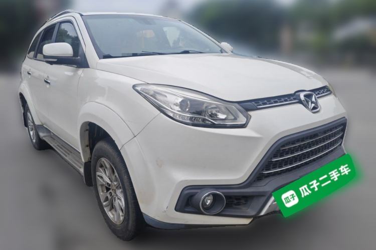 Used JMC Yusheng S350 2016 2.0T Automatic 2WD Gasoline Luxury Version with Sunroof 7 Seats Front Right 45 Deg