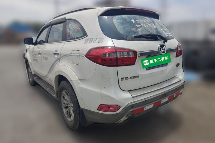 Used JMC Yusheng S350 2016 2.0T Automatic 2WD Gasoline Luxury Version with Sunroof 7 Seats Rear Left 45 Deg