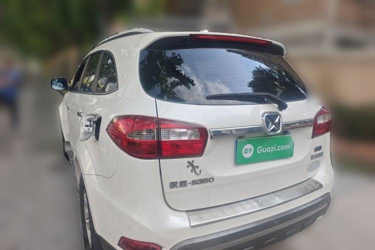 Used JMC Yusheng S350 2016 2.0T Automatic All-Wheel Drive Gasoline Luxury Version with Sunroof 5 Seats Rear Left 45 Deg