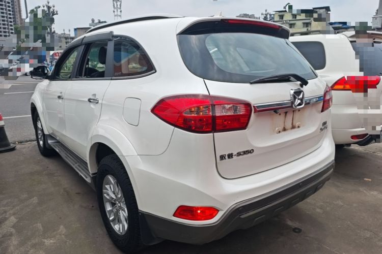 Used JMC Yusheng S350 2016 2.0T Automatic All-Wheel Drive Gasoline Luxury Version with Sunroof 5 Seats Rear Left 45 Deg
