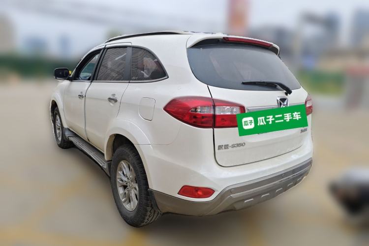 Used JMC Yusheng S350 2016 2.0T Automatic All-Wheel Drive Gasoline Luxury Edition 5 Seats Rear Left 45 Deg