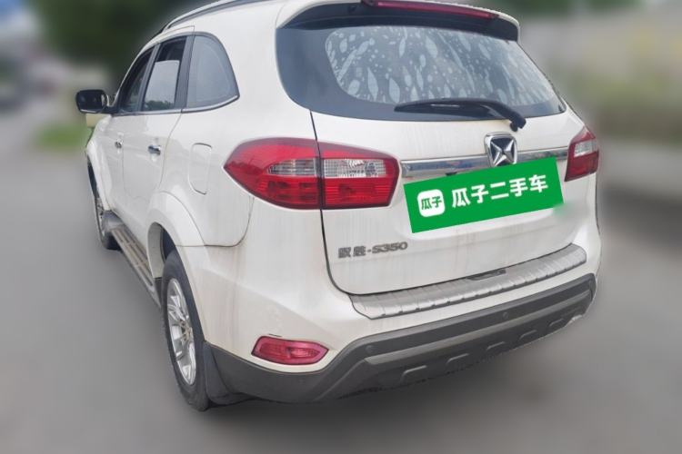 Used JMC Yusheng S350 2016 2.0T Automatic 2WD Gasoline Luxury Version with Sunroof 7 Seats Rear Left 45 Deg
