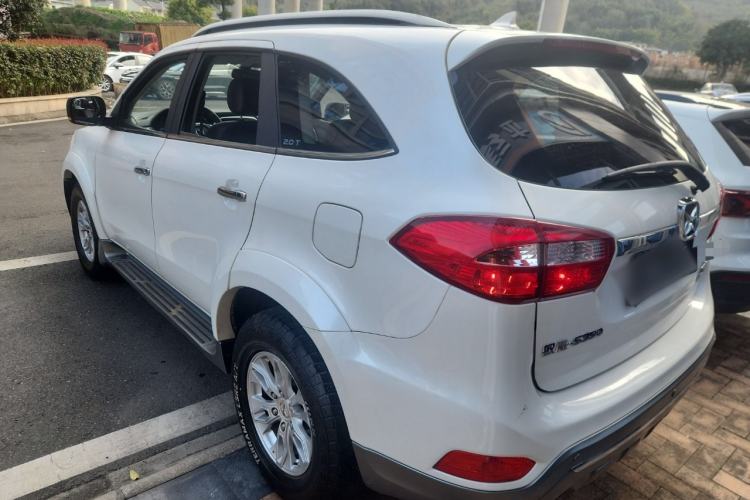 Used JMC Yusheng S350 2016 2.0T Automatic All-Wheel Drive Gasoline Luxury Version with Sunroof 5 Seats Rear Left 45 Deg