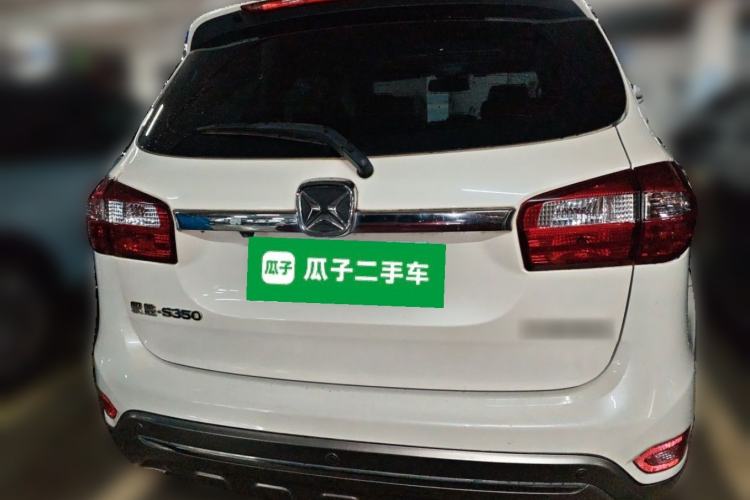 Used JMC Yusheng S350 2016 2.0T Automatic Two-Wheel Drive Gasoline Luxury Version with Sunroof 5 Seats Rear