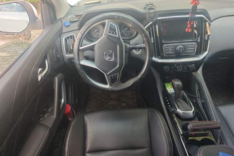 Used JMC Yusheng S350 2016 2.0T Automatic All-Wheel Drive Gasoline Luxury Version with Sunroof 5 Seats Steering Wheel