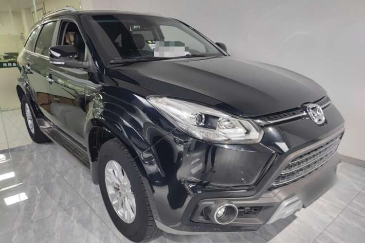 Used JMC Yusheng S350 2017 2.0T Automatic 2WD Diesel Luxury Version with Sunroof 7 Seats Front Right 45 Deg
