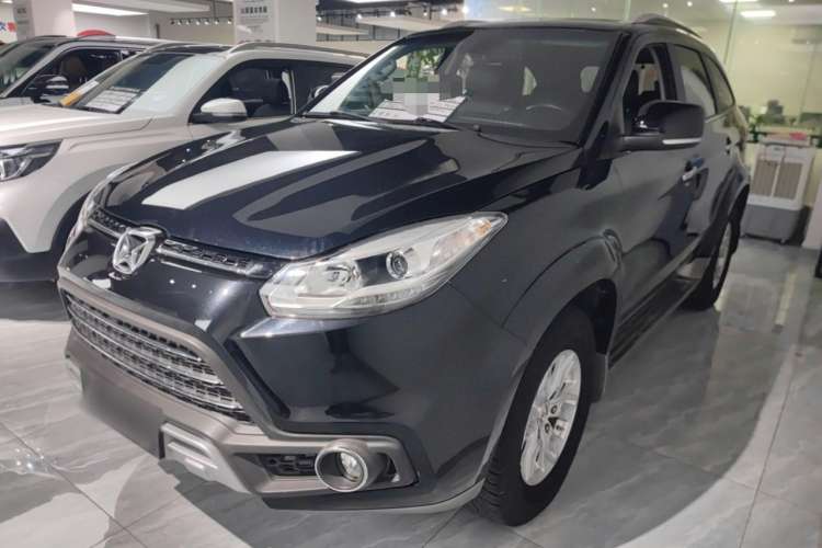 Used JMC Yusheng S350 2017 2.0T Automatic 2WD Diesel Luxury Version with Sunroof 7 Seats Left Side