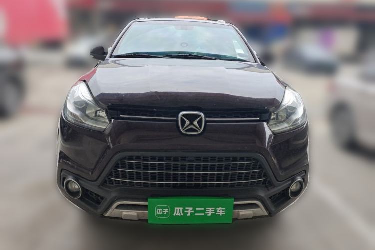 Used JMC Yusheng S350 2017 2.0T Automatic 2WD Diesel Luxury Version with Sunroof 7 Seats Front