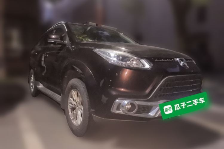 Used JMC Yusheng S350 2017 2.0T Automatic 2WD Diesel Luxury Version with Sunroof 5 Seats Front Right 45 Deg