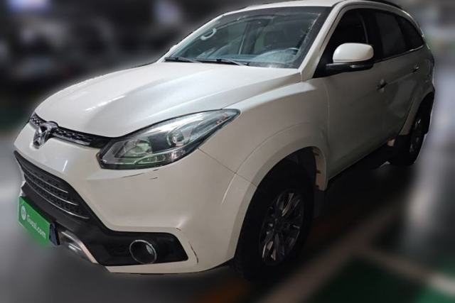 Used JMC Yusheng S350 2017 2.0T Automatic 2WD Diesel Luxury Version with Sunroof 5 Seats