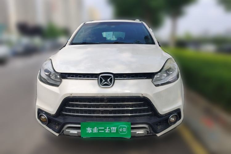 Used JMC Yusheng S350 2017 2.0T Automatic 2WD Diesel Luxury Version with Sunroof 7 Seats Front