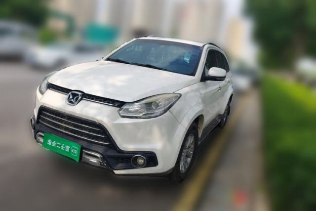 Used JMC Yusheng S350 2017 2.0T Automatic 2WD Diesel Luxury Version with Sunroof 7 Seats