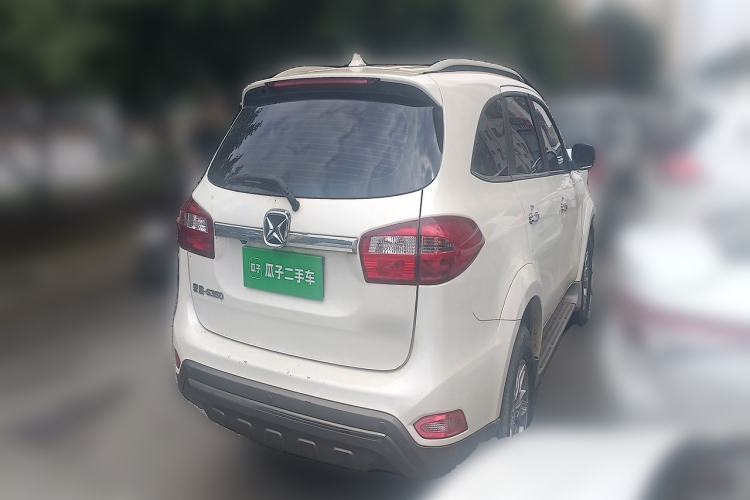 Used JMC Yusheng S350 2017 2.0T Automatic 2WD Diesel Luxury Version with Sunroof 5 Seats Rear Right 45 Deg