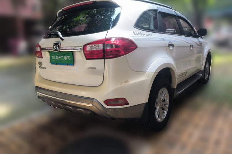 Used JMC Yusheng S350 2017 2.0T Automatic 2WD Diesel Luxury Edition 5 Seats Rear Right 45 Deg