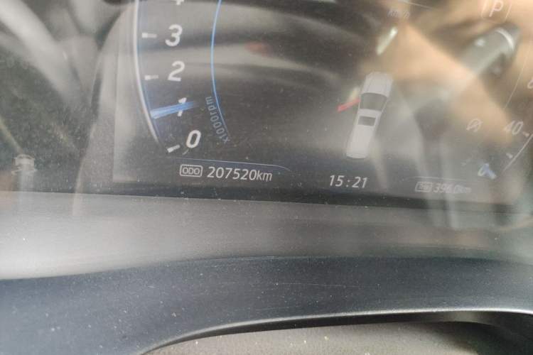 Used JMC Yusheng S350 2020 2.0T Automatic All-Wheel Drive Gasoline Comfort Edition Odometer Close Up