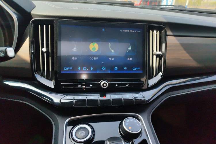 Used JMC Yusheng S350 2020 2.0T Automatic All-Wheel Drive Gasoline Comfort Edition Audio And AC Panel