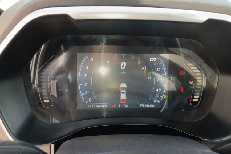 Used JMC Yusheng S350 2020 2.0T Automatic All-Wheel Drive Diesel Comfort Edition Instrument Cluster