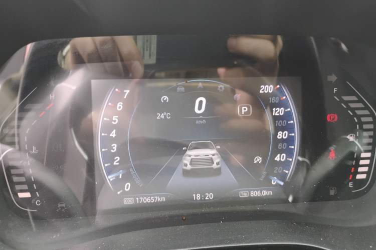 Used JMC Yusheng S350 2020 2.0T Automatic All-Wheel Drive Gasoline Comfort Edition Instrument Cluster