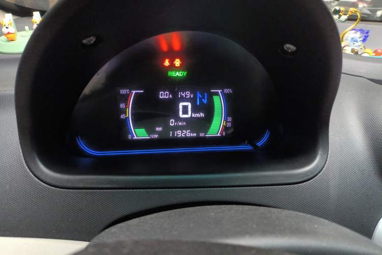 Used JMEV E200L 2016 E200 Standard Model Odometer Close Up
