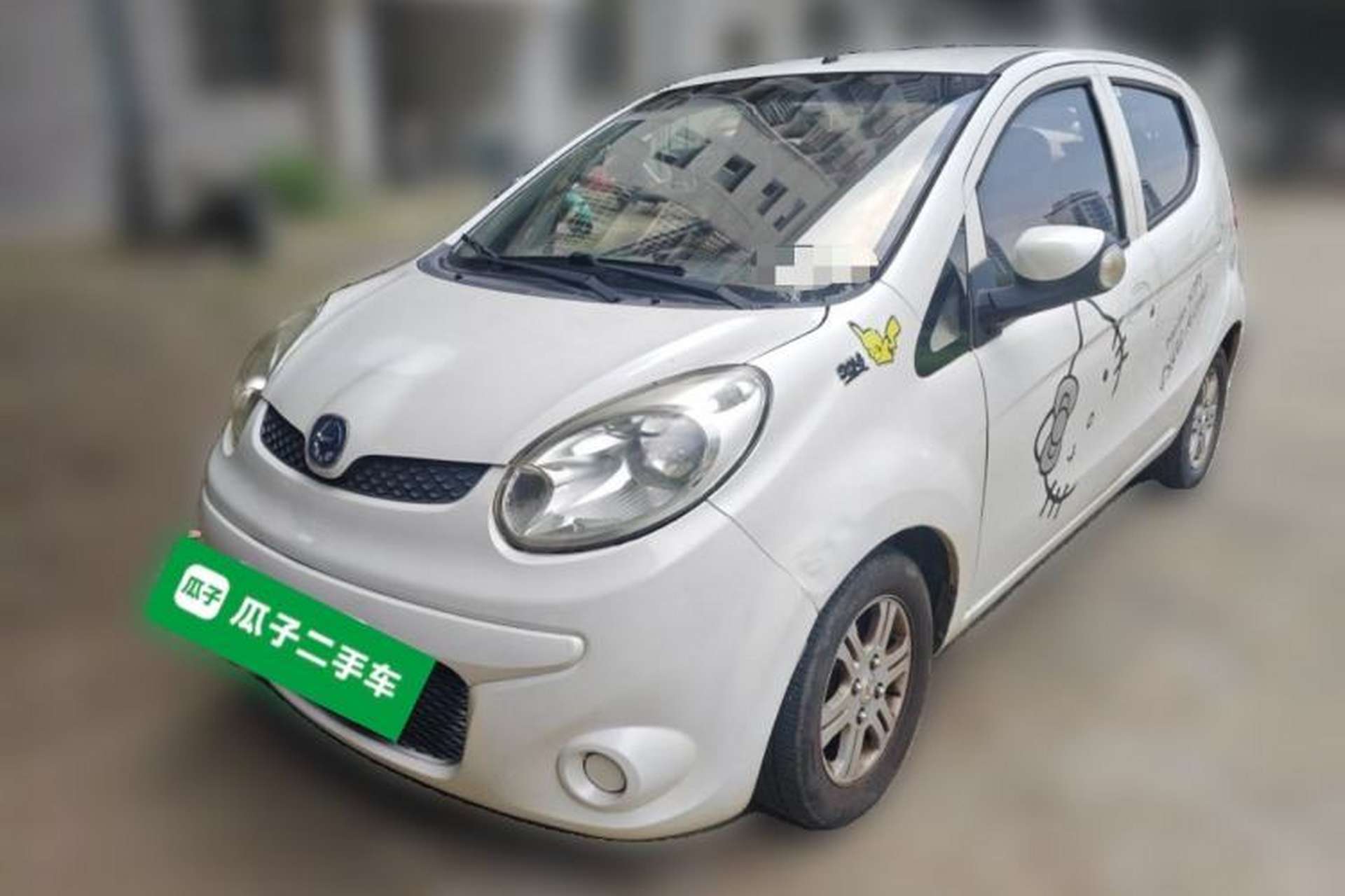 Used JMEV E200N 2018 E200N Fashion Edition (250 KM) Front Left 45 Deg