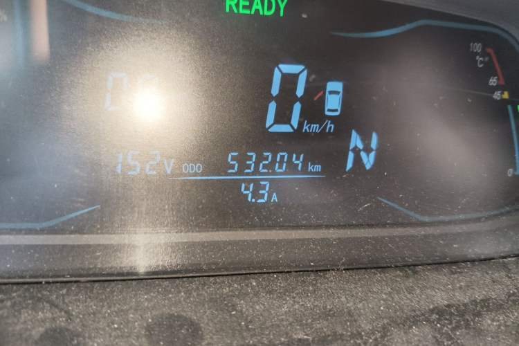 Used JMEV E200N 2018 E200N Luxury Model (250 km) Odometer Close Up