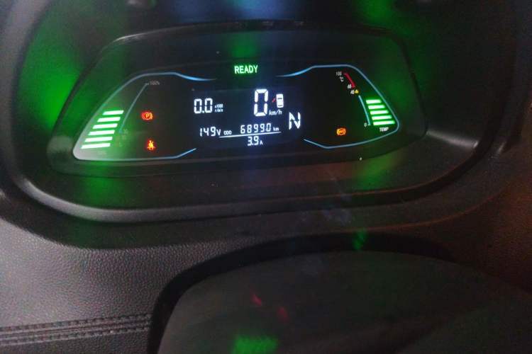 Used JMEV E200N 2020 E200N Fashion Edition (302 KM) Odometer Close Up