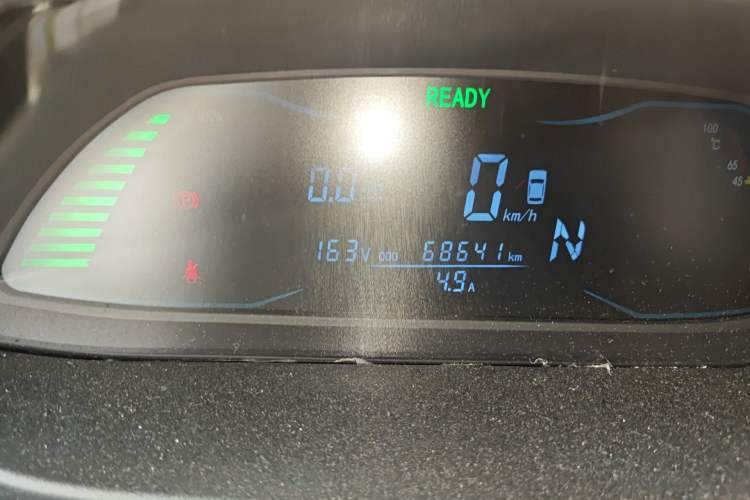 Used JMEV E200N 2020 E200N Fashion Edition (302 KM) Odometer Close Up