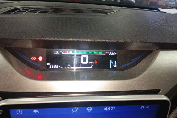 Used JMEV Ezi EV3 2022 Small Radar Yuebao Model Instrument Cluster