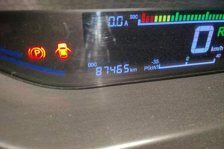 Used JMEV Ezi EV3 2022 Xiao Leida Cool Run Version Odometer Close Up