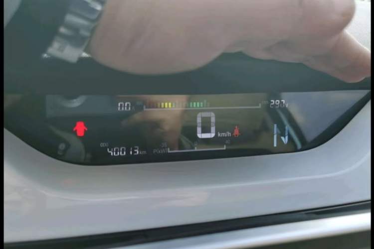 Used JMEV Ezi EV3 2019 Yuepao Version Odometer Close Up