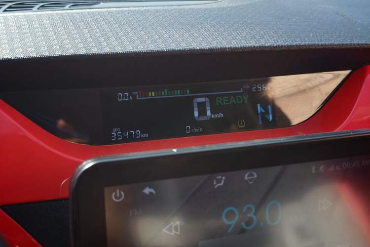 Used JMEV Ezi EV3 2019 Cool Run Edition Odometer Close Up