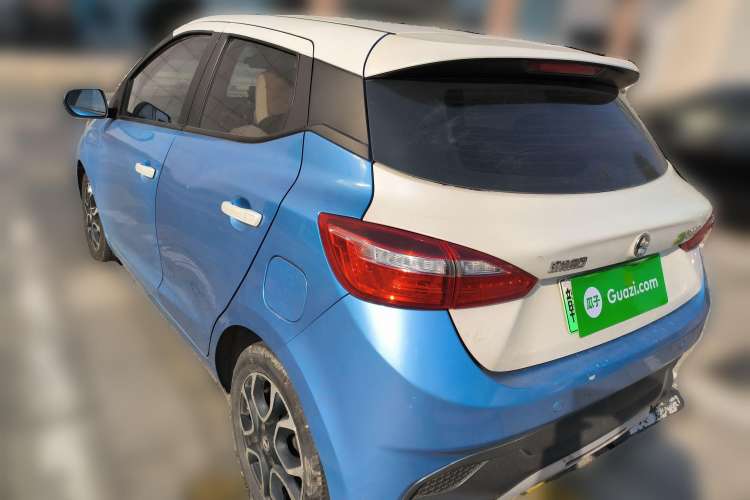 Used JMEV Ezi EV3 2019 Yuepao Version Rear Left 45 Deg