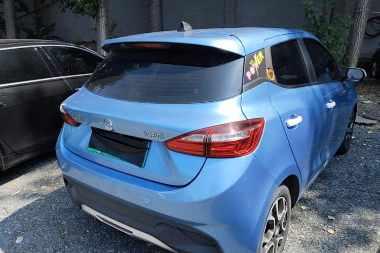 Used JMEV Ezi EV3 2019 Yuepao Version Rear Right 45 Deg