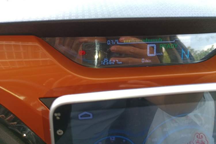 Used JMEV Ezi EV3 2019 Yuepao Version Odometer Close Up