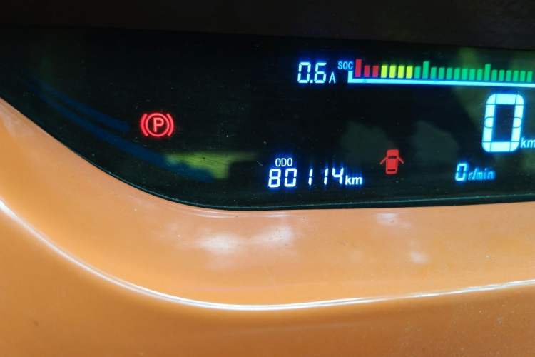 Used JMEV Ezi EV3 2019 Yuepao Version Odometer Close Up