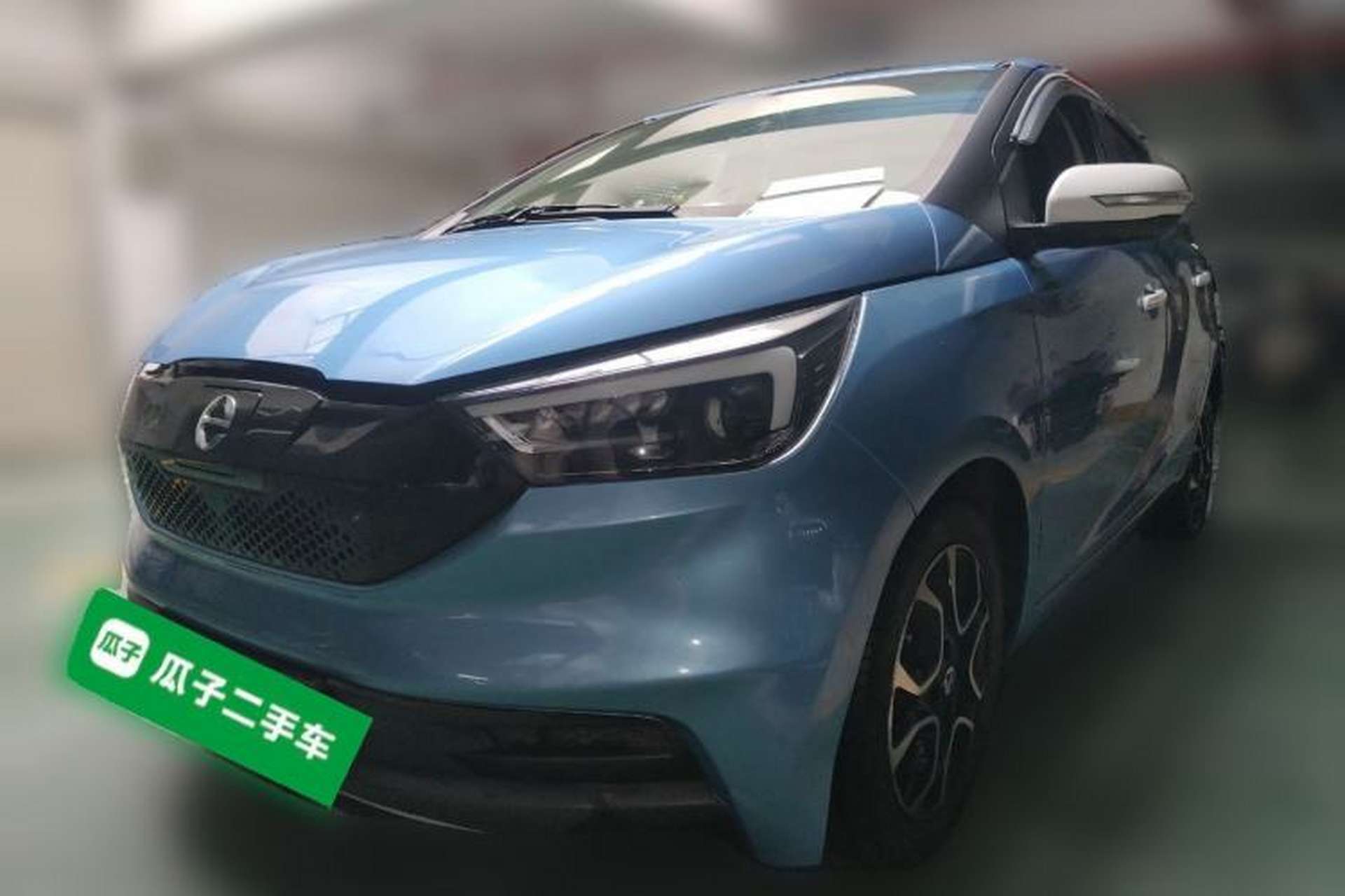 Used JMEV Ezi EV3 2021 Xiaolaidi Yuerun Model Front Left 45 Deg