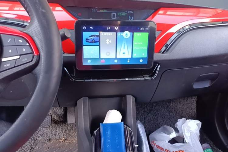 Used JMEV Ezi EV3 2021 Little Radar Cool Run Edition Audio And AC Panel