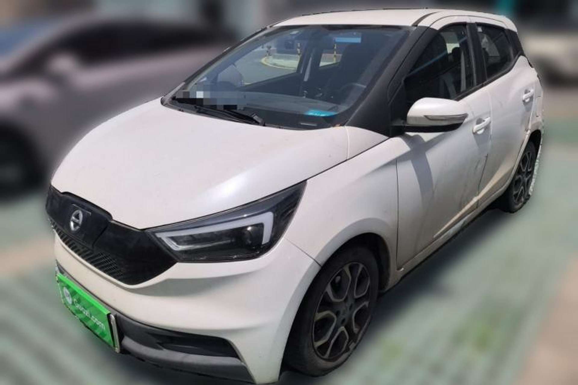 Used JMEV Ezi EV3 2021 Xiaolaidi Yuerun Model Front Left 45 Deg
