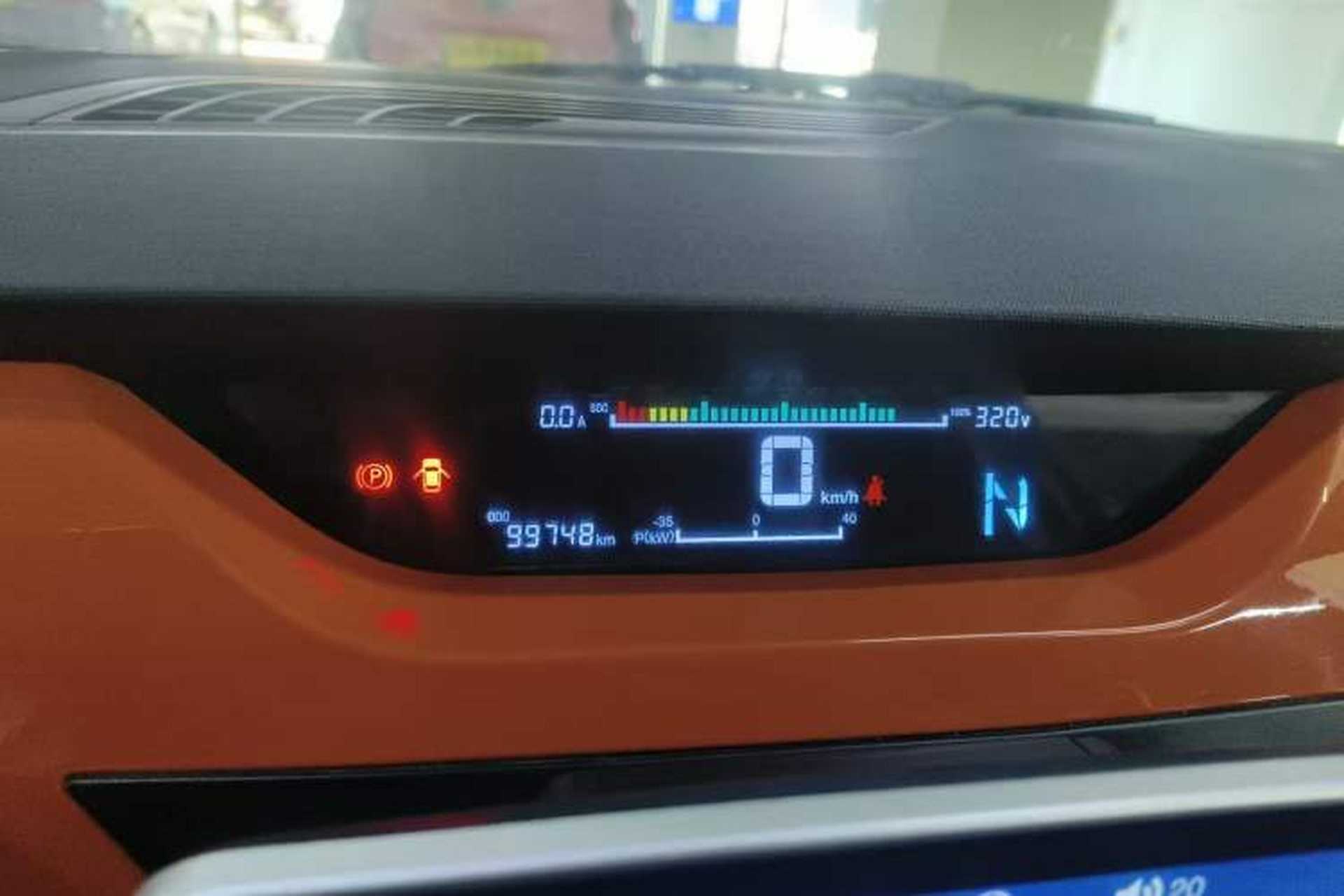 Used JMEV Ezi EV3 2021 Xiao Leida ZhiPao Version Odometer Close Up