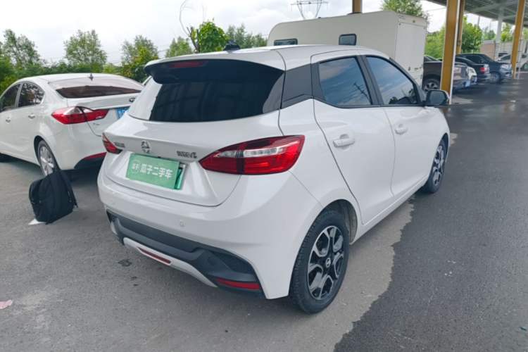 Used JMEV Ezi EV3 2021 Xiaolaidi Yuerun Model Rear Right 45 Deg