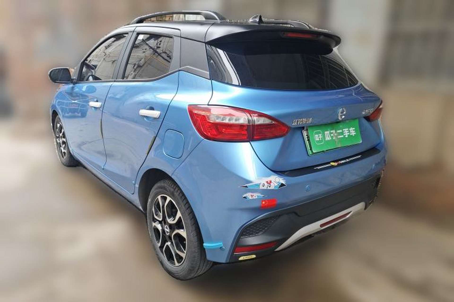 Used JMEV Ezi EV3 2022 Small Radar Yuebao Model Rear Left 45 Deg